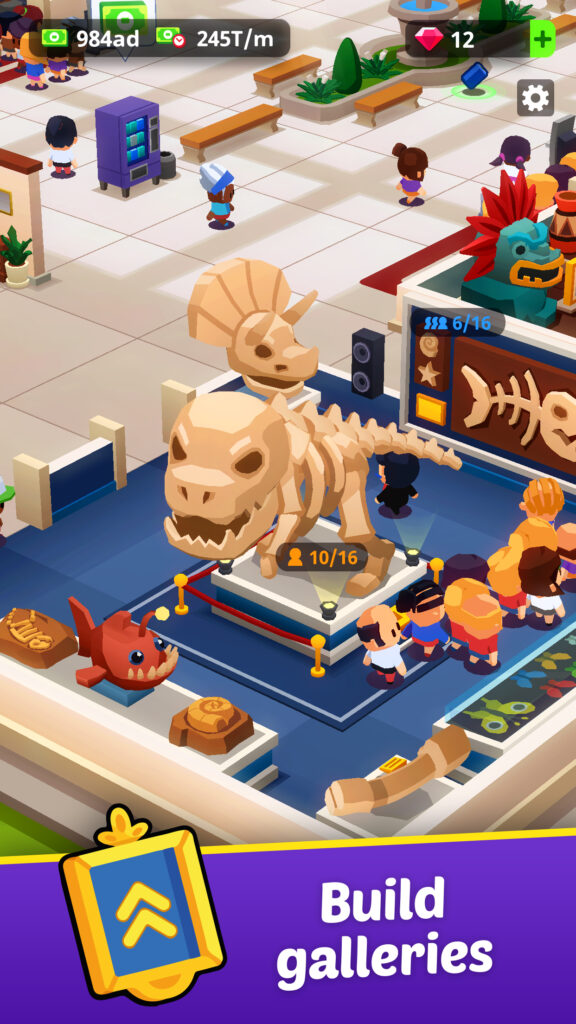 Idle Museum screenshot
